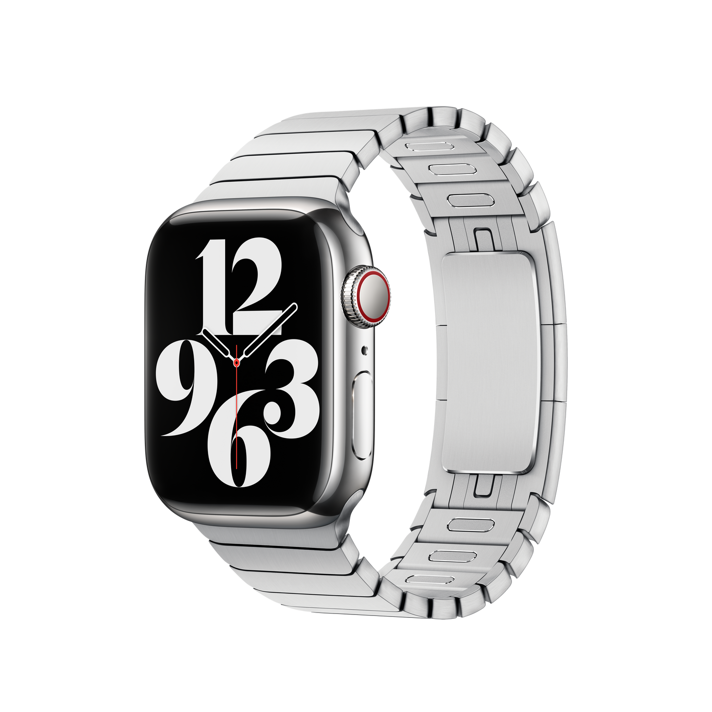 38mm Silver Link Bracelet