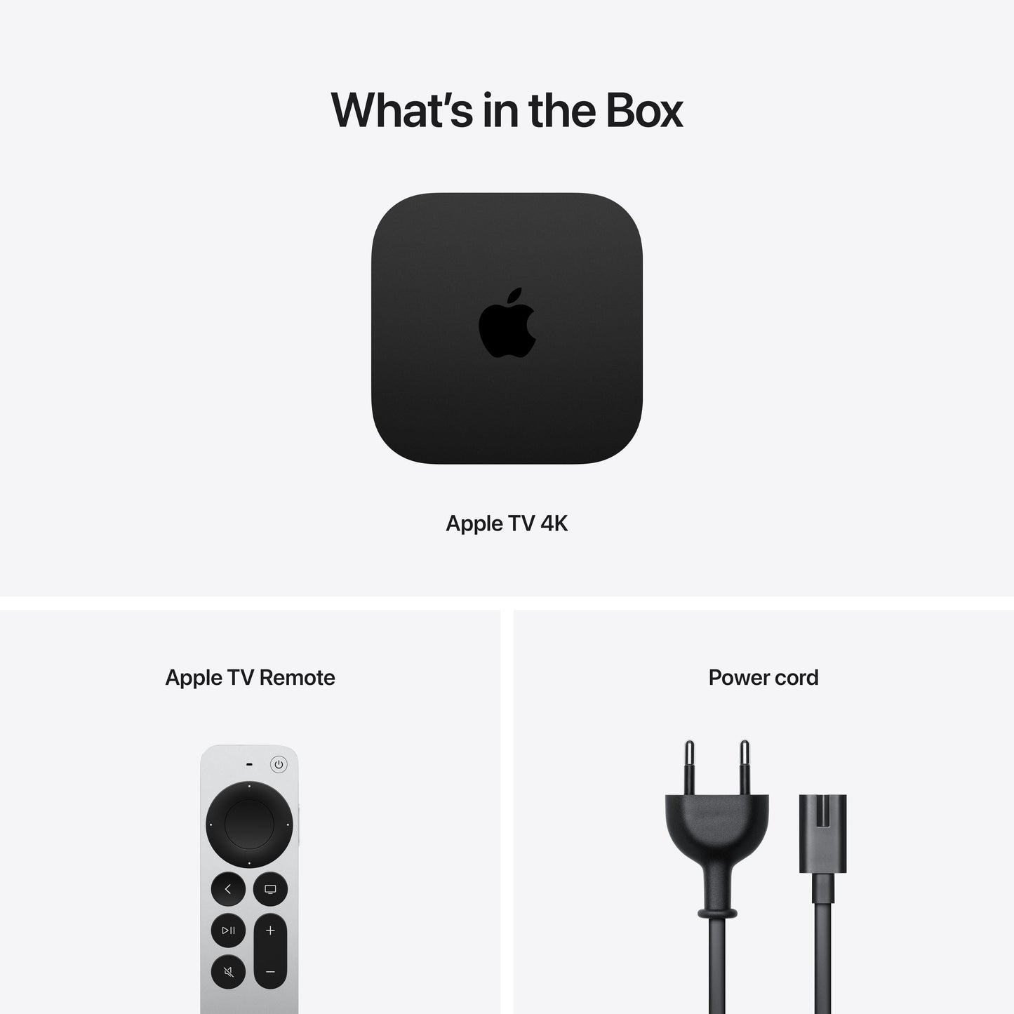 Apple TV 4K Wi‑Fi + Ethernet with 128GB storage