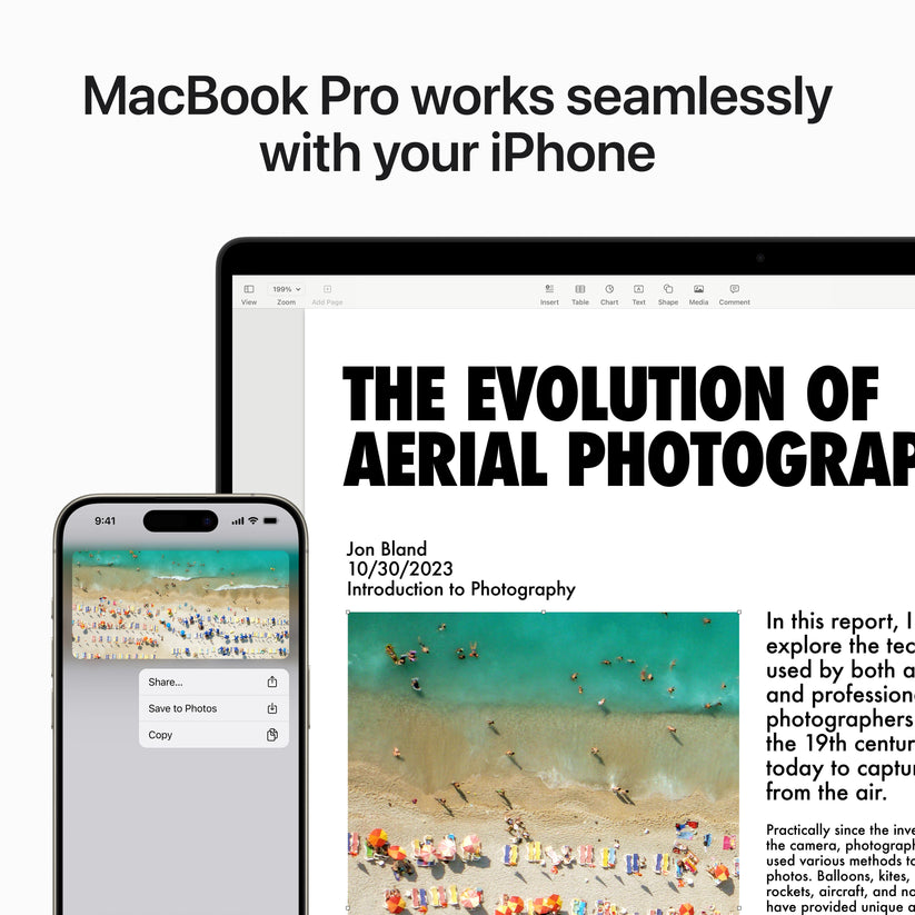 14-inch MacBook Pro: Apple M3 chip with 8‑core CPU and 10‑core GPU, 1TB SSD - Silver